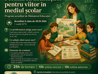 Formarea abilităților pentru viitor în mediul școlar